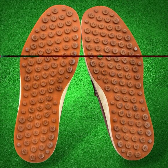 ECCO Lite Moc Mens Leather Moccasin Size 43 US 10 Brown Leather Slip On - Picture 8 of 12